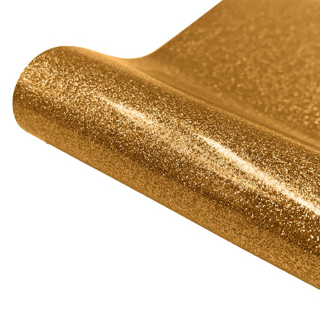 Glitter Gold Roll Htv Vinyl, Gold Vinyl Htv Fabric